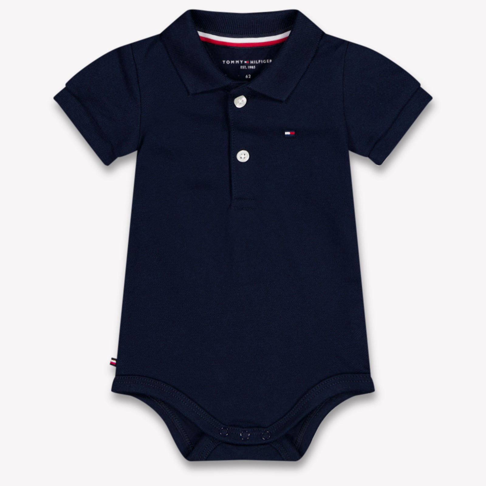 Tommy Hilfiger Baby Jongens Rompertje In Navy