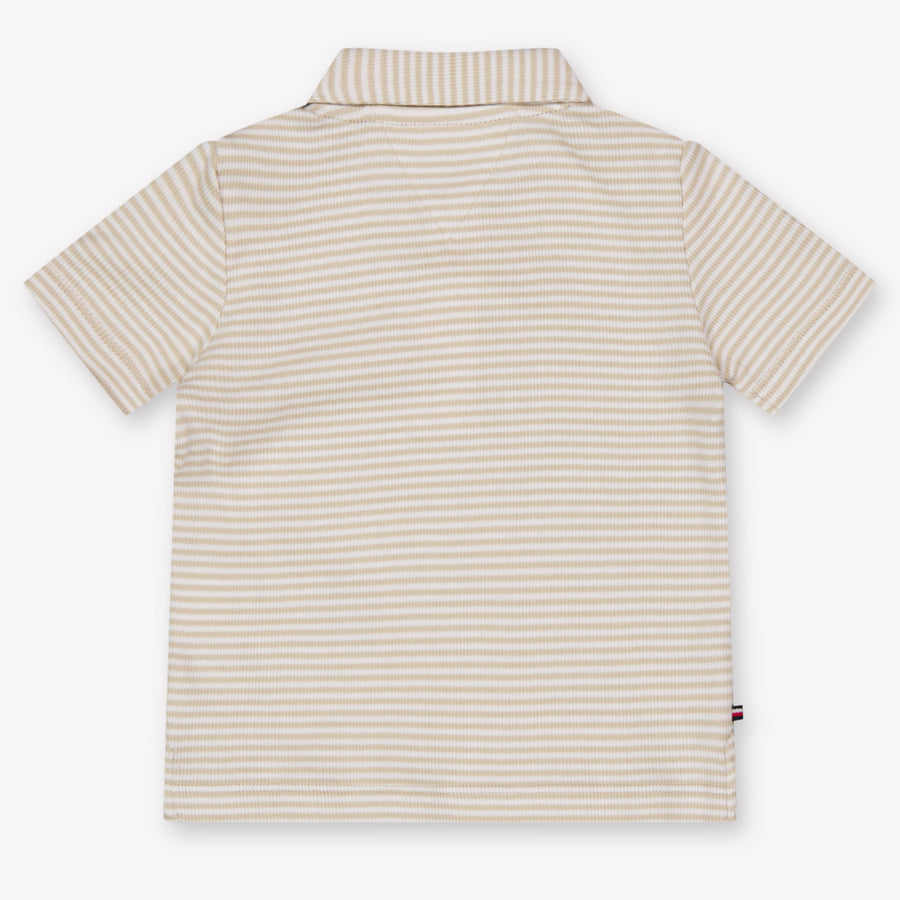 Tommy Hilfiger Baby Jongens Polo In Beige