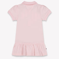 Tommy Hilfiger Baby Meisjes Jurk In Licht Roze
