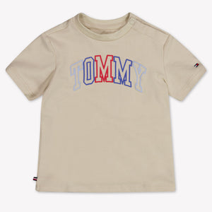 Tommy Hilfiger Baby Jongens T-Shirt In Beige