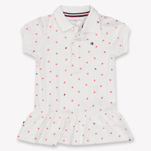 Tommy Hilfiger Baby Meisjes Jurk In Wit