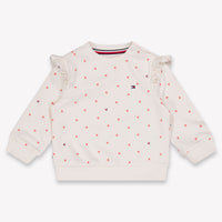 Tommy Hilfiger Baby Meisjes Trui In Off White