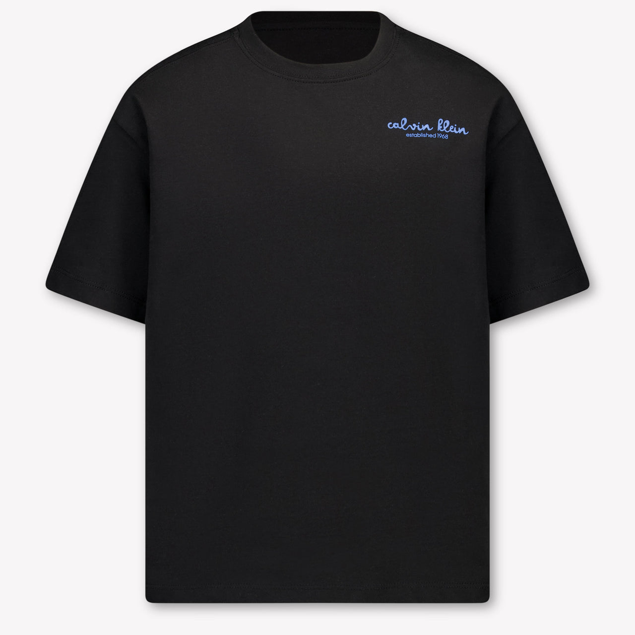 Calvin Klein Kinder Jongens T-Shirt In Zwart