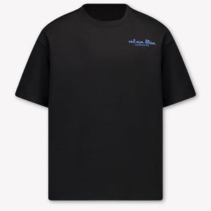 Calvin Klein Kinder Jongens T-Shirt In Zwart