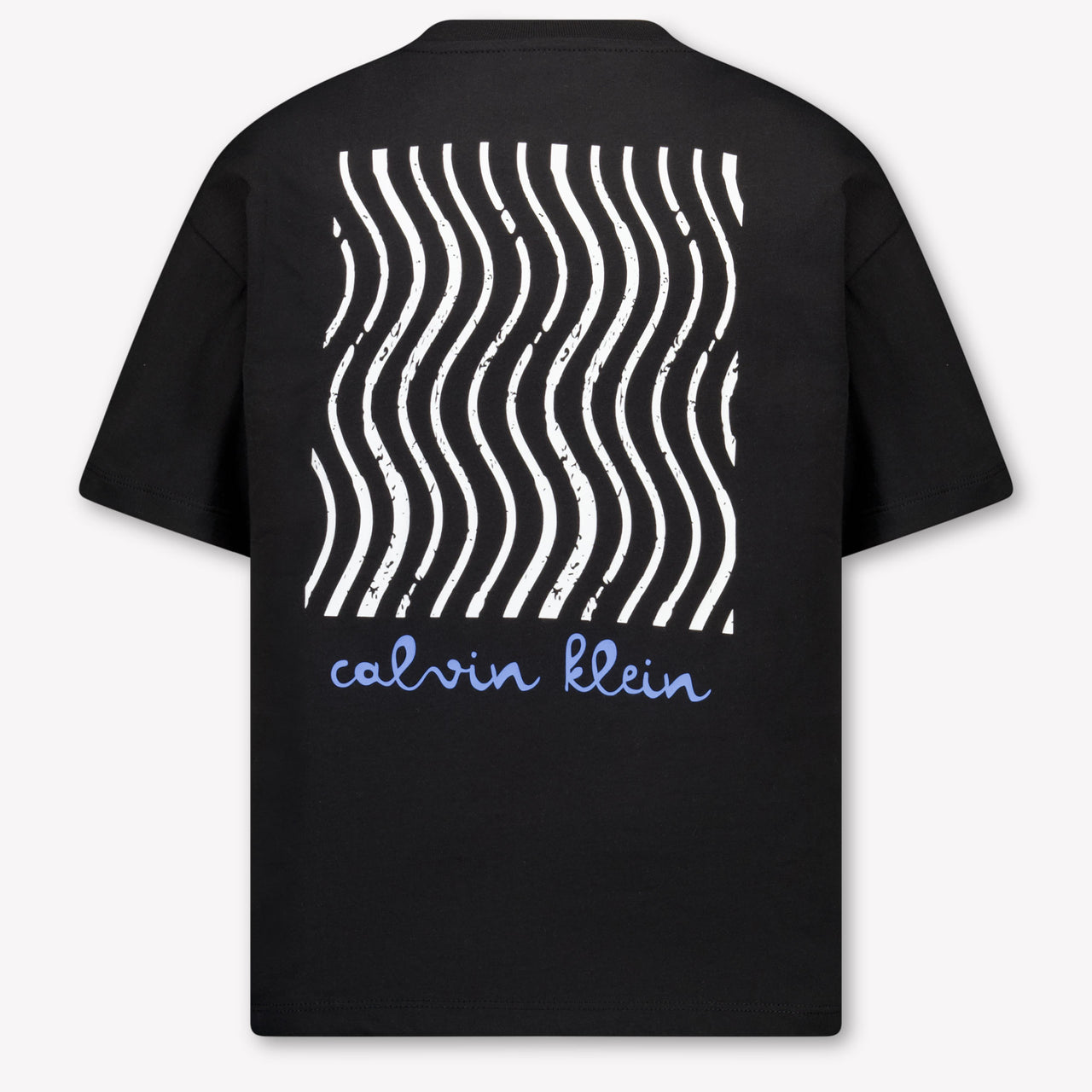 Calvin Klein Kinder Jongens T-Shirt In Zwart