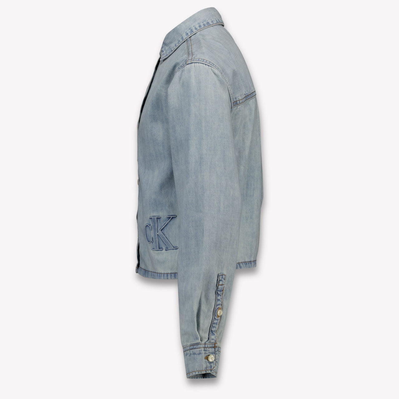 Calvin Klein Kinder Meisjes Blouse In Jeans