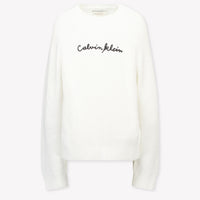 Calvin Klein Kinder Meisjes Trui In Wit