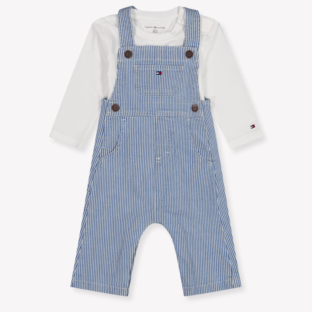 Tommy Hilfiger Baby Unisex Broek In Licht Blauw