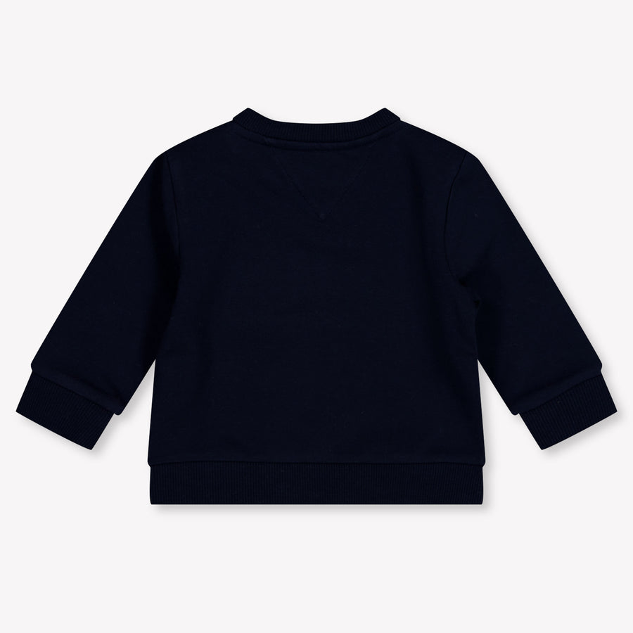 Tommy Hilfiger Baby Jongens Trui In Navy