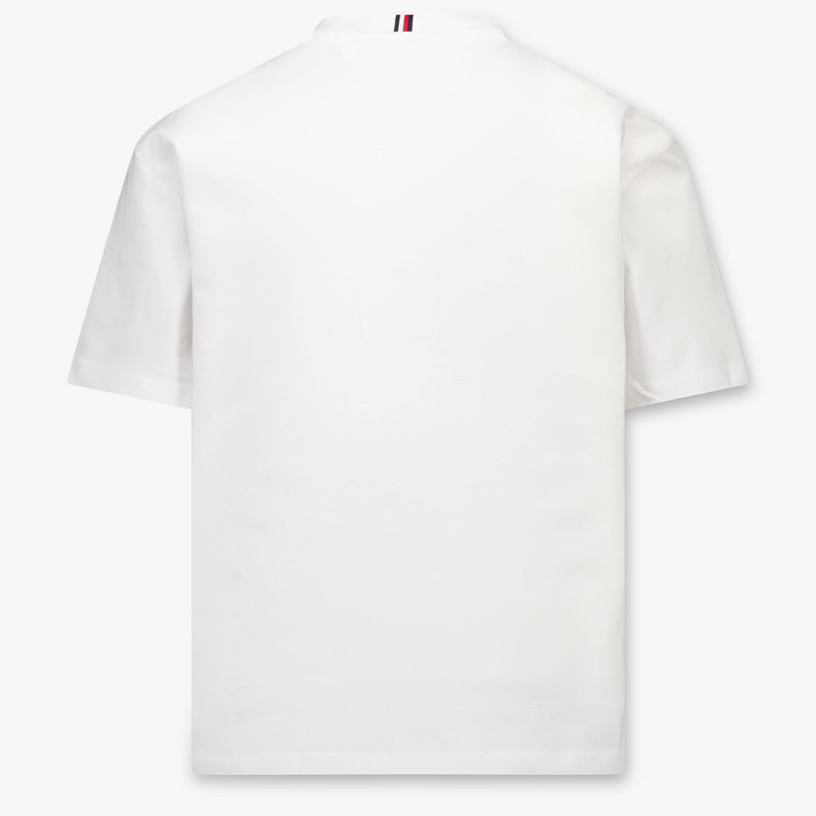 Tommy Hilfiger Kinder Jongens T-Shirt In Wit