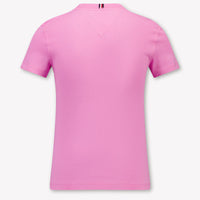 Tommy Hilfiger Kinder Jongens T-Shirt In Roze