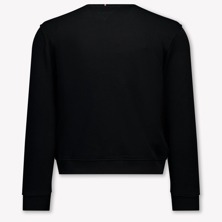 Tommy Hilfiger Kinder Unisex Trui In Zwart