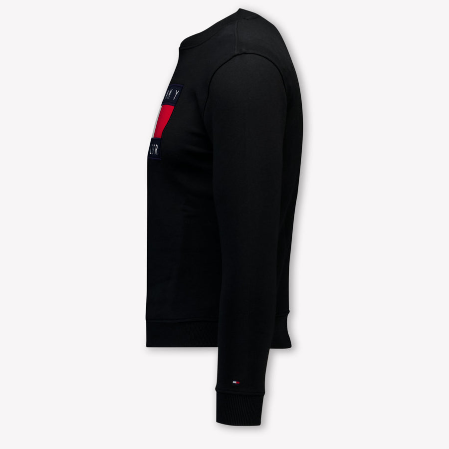 Tommy Hilfiger Kinder Unisex Trui In Zwart