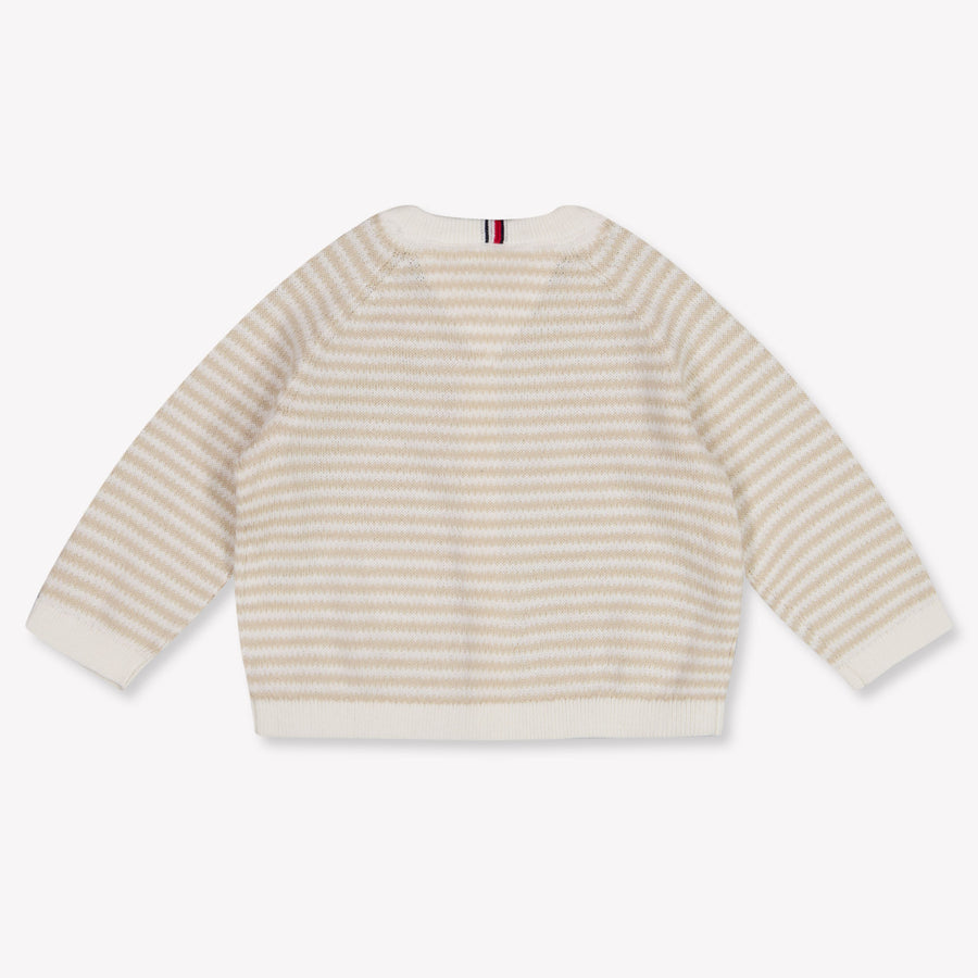 Tommy Hilfiger Baby Unisex Vest In Licht Beige