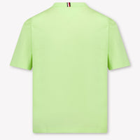 Tommy Hilfiger Kinder Jongens T-Shirt In Lime