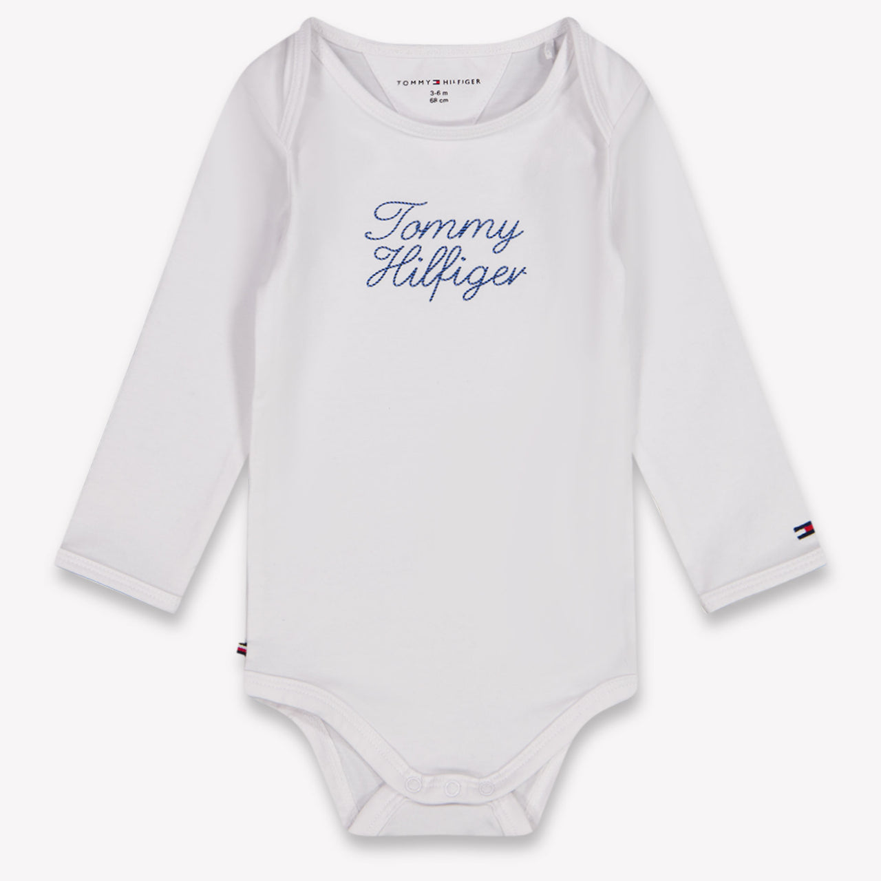 Tommy Hilfiger Baby Unisex Rompertje In Wit