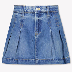 Tommy Hilfiger Kinder Meisjes Rokje In Jeans