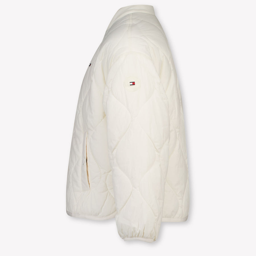 Tommy Hilfiger Kinder Meisjes Tussenjas In Off White