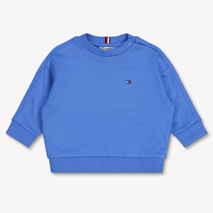 Tommy Hilfiger Baby Jongens Trui In Turquoise