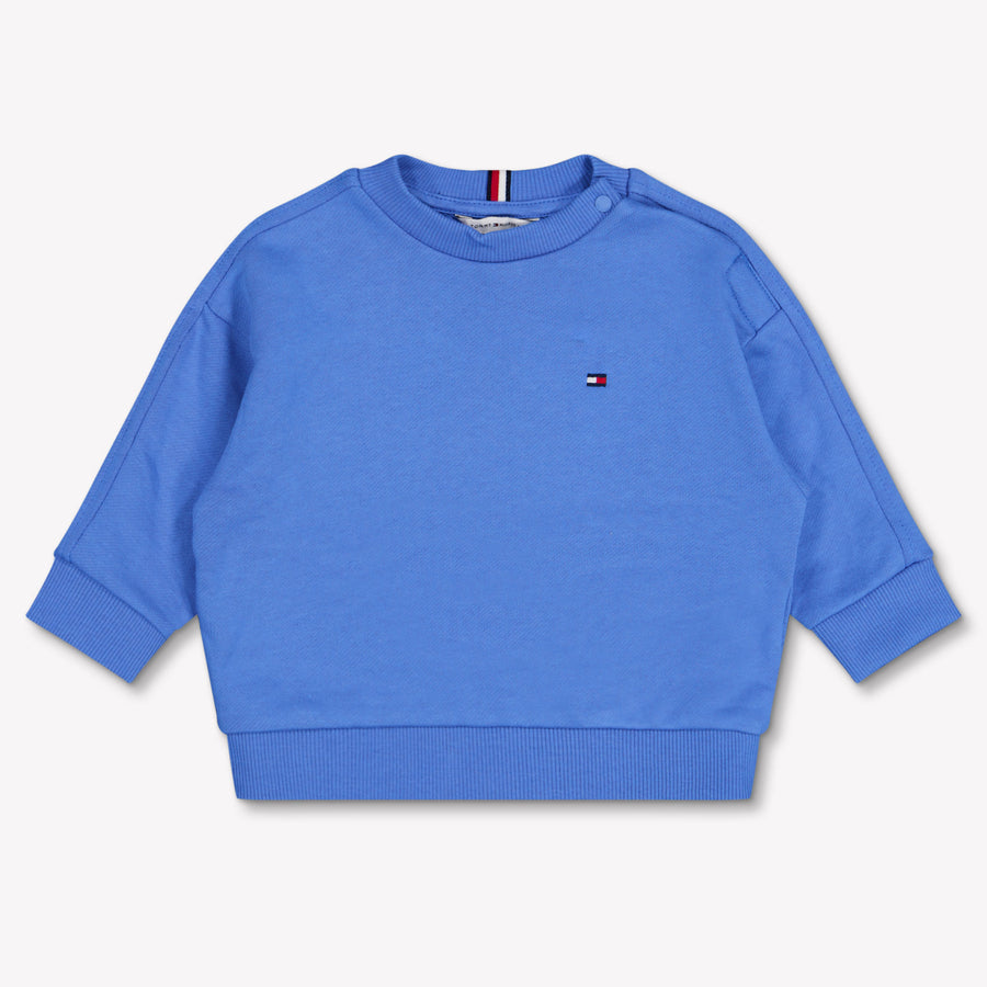 Tommy Hilfiger Baby Jongens Trui In Turquoise