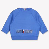Tommy Hilfiger Baby Jongens Trui In Turquoise