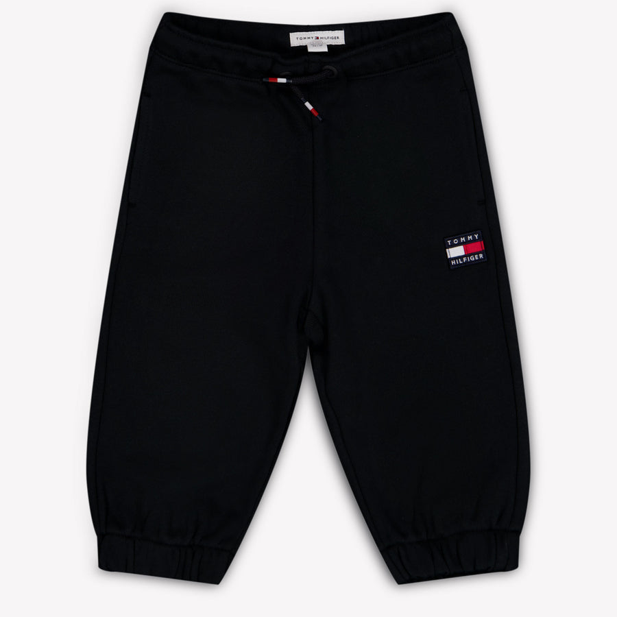 Tommy Hilfiger Baby Unisex Broek In Zwart