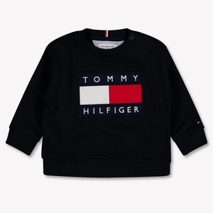 Tommy Hilfiger Baby Unisex Trui In Zwart