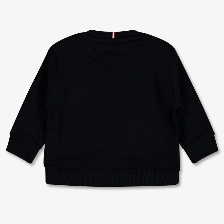 Tommy Hilfiger Baby Unisex Trui In Zwart