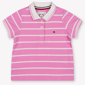Tommy Hilfiger Baby Meisjes Polo In Roze