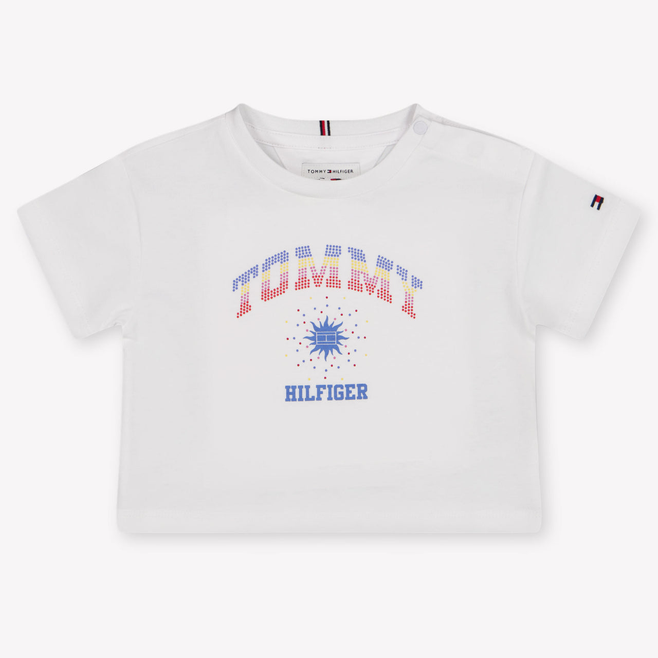 Tommy Hilfiger Baby Meisjes T-Shirt In Wit