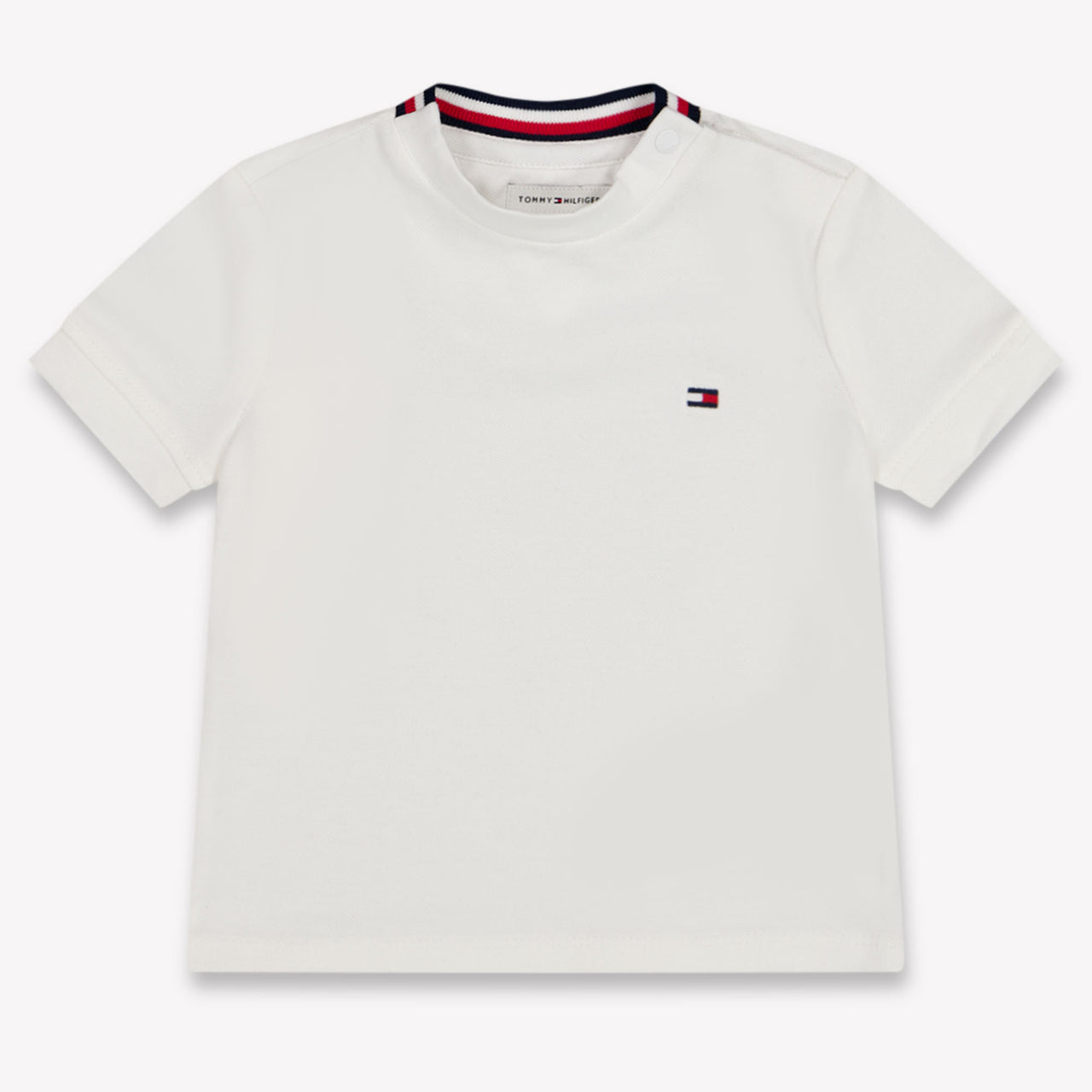 Tommy Hilfiger Baby Jongens T-Shirt In Wit