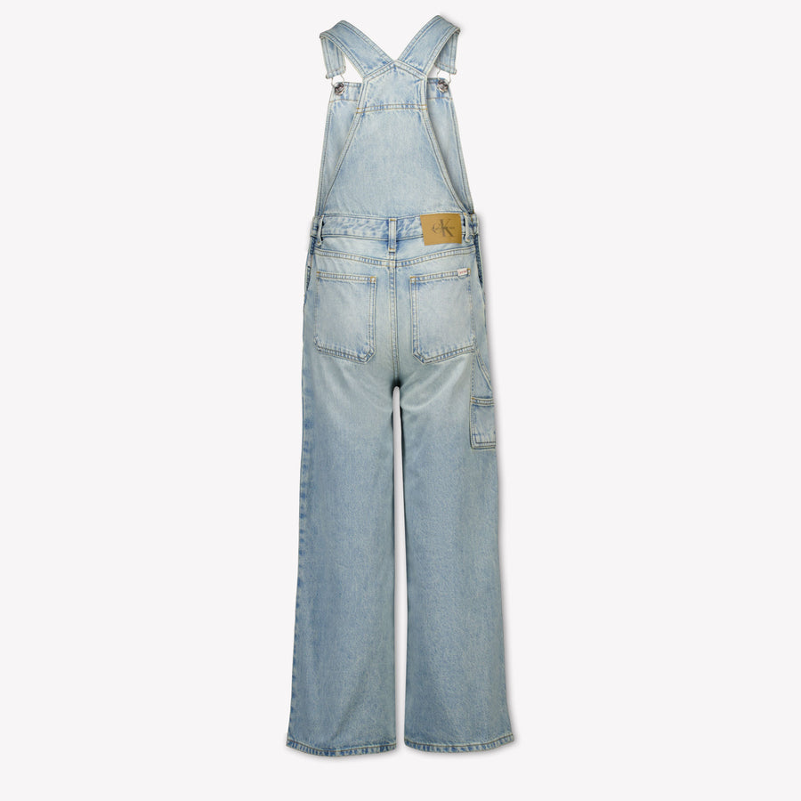 Calvin Klein Kinder Meisjes Jeans In Licht Blauw
