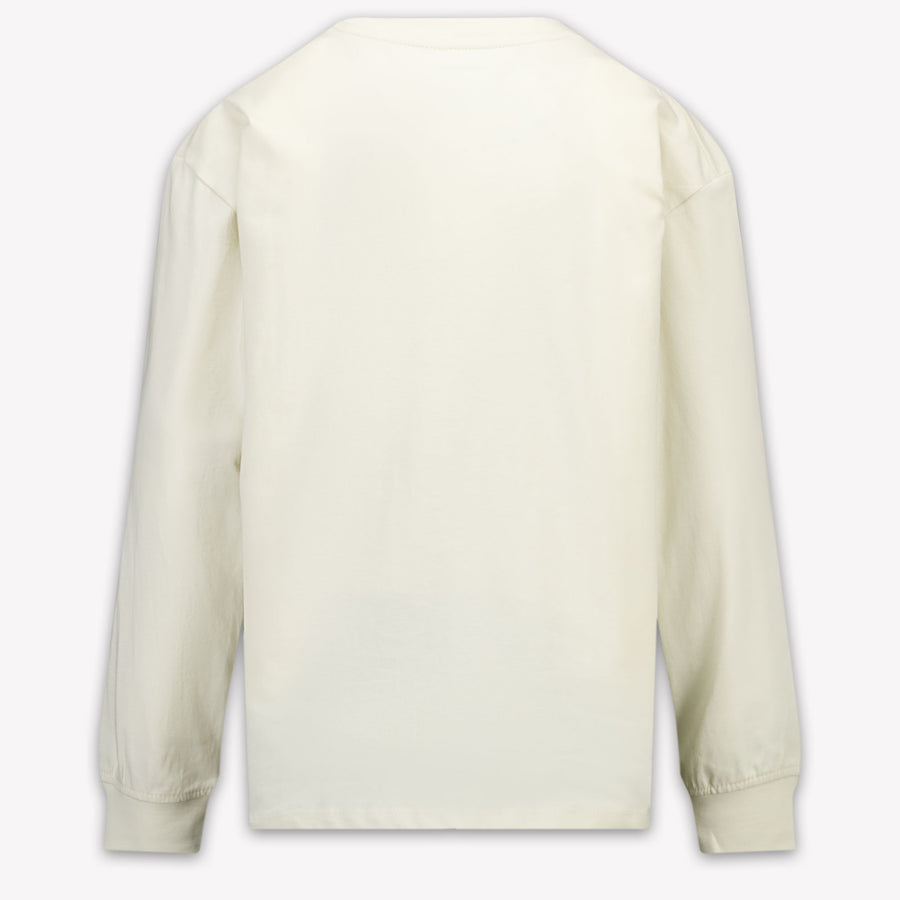 Calvin Klein Kinder Jongens T-Shirt In Off White
