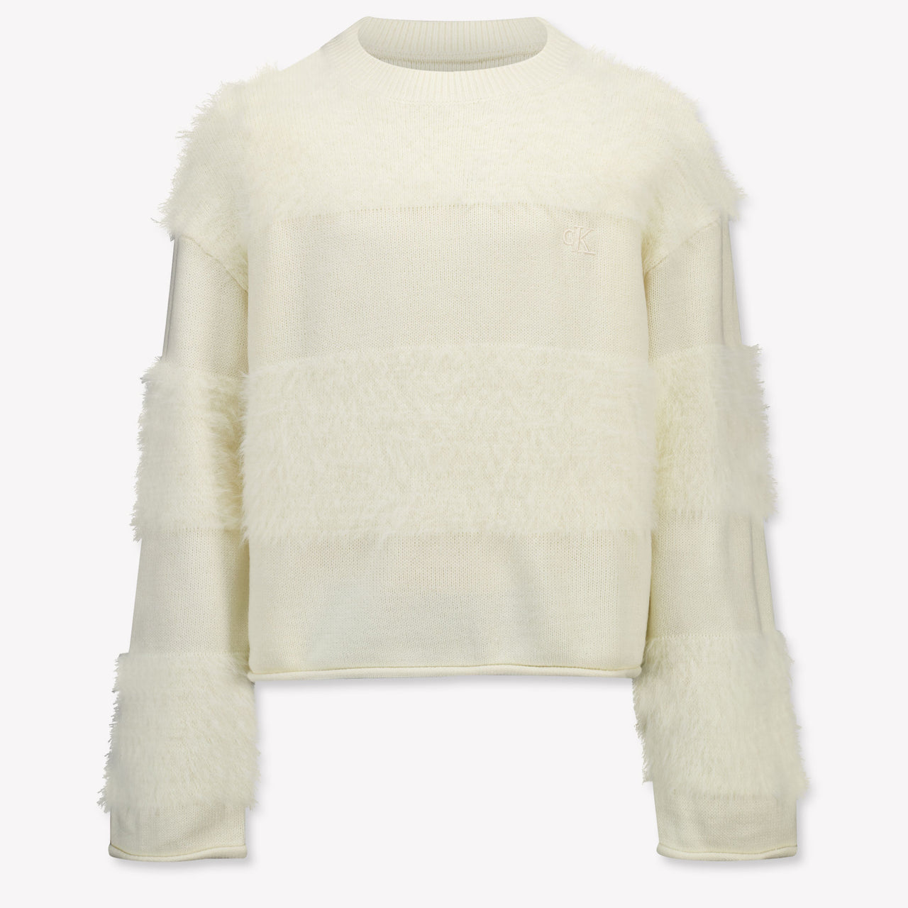 Calvin Klein Kinder Meisjes Trui In Off White