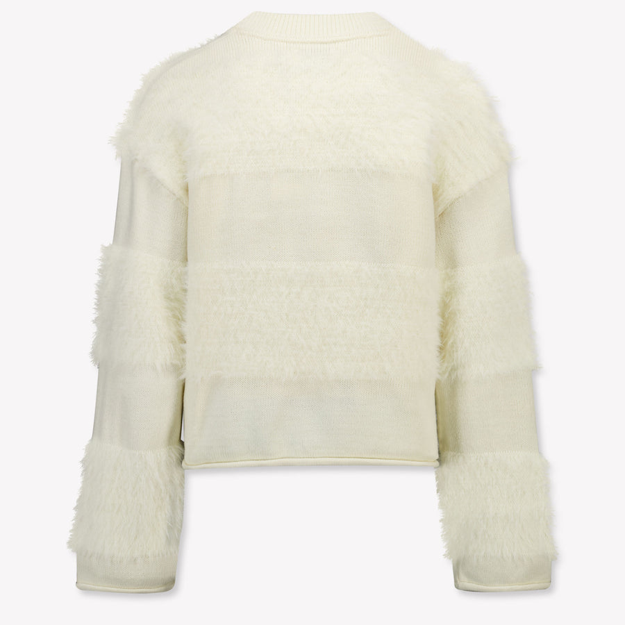 Calvin Klein Kinder Meisjes Trui In Off White
