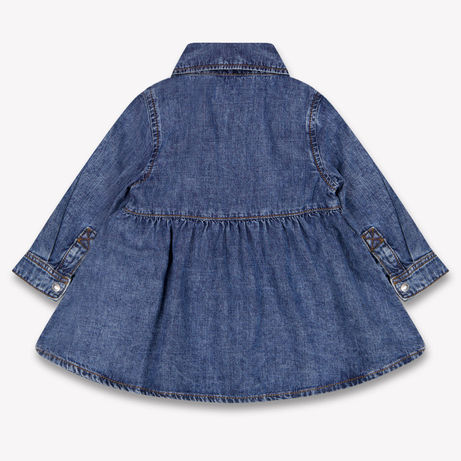 Calvin Klein Baby Meisjes Jurk In Jeans