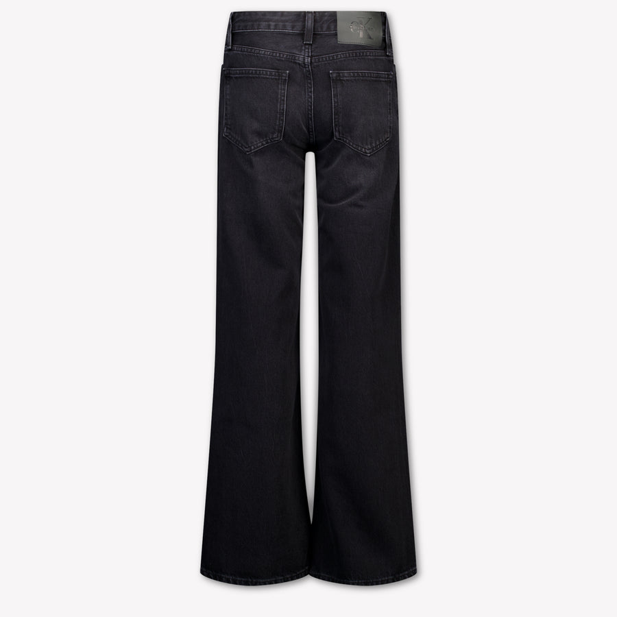 Calvin Klein Kinder Meisjes Jeans In Zwart