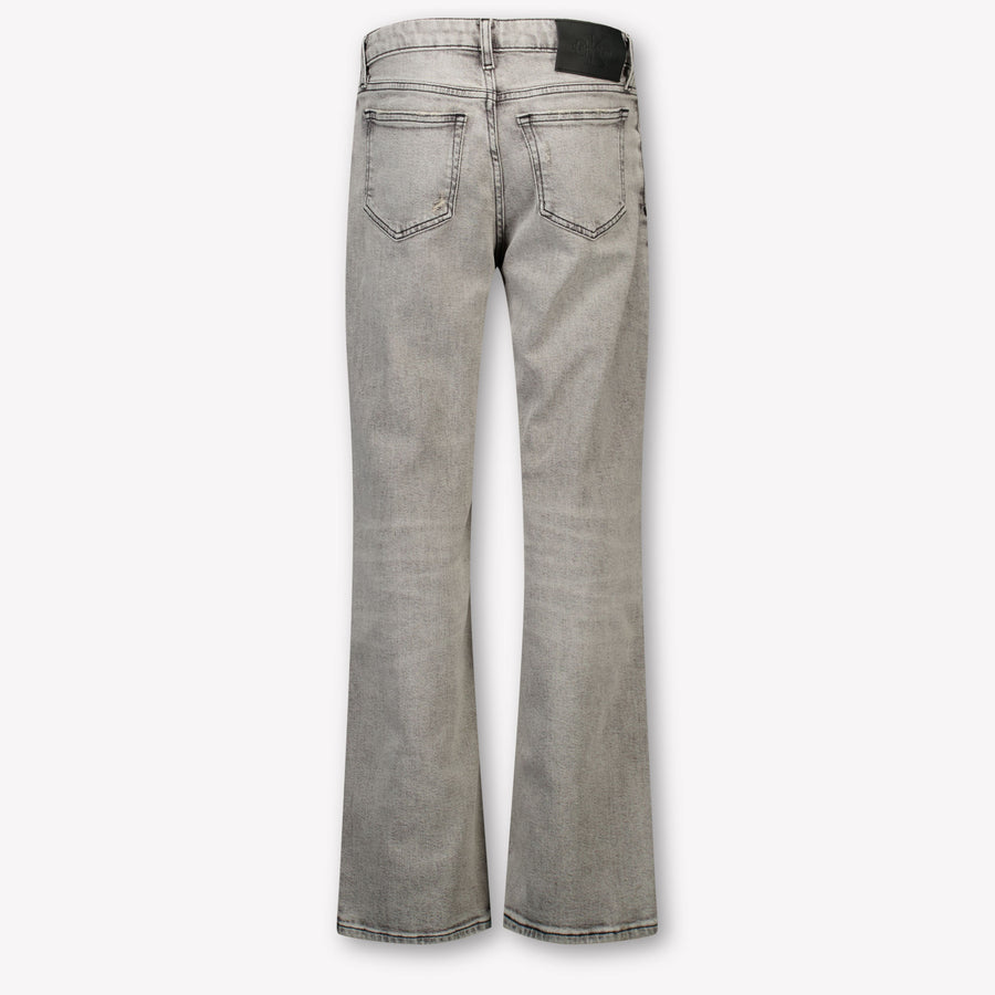 Calvin Klein Kinder Jongens Jeans In Licht Grijs