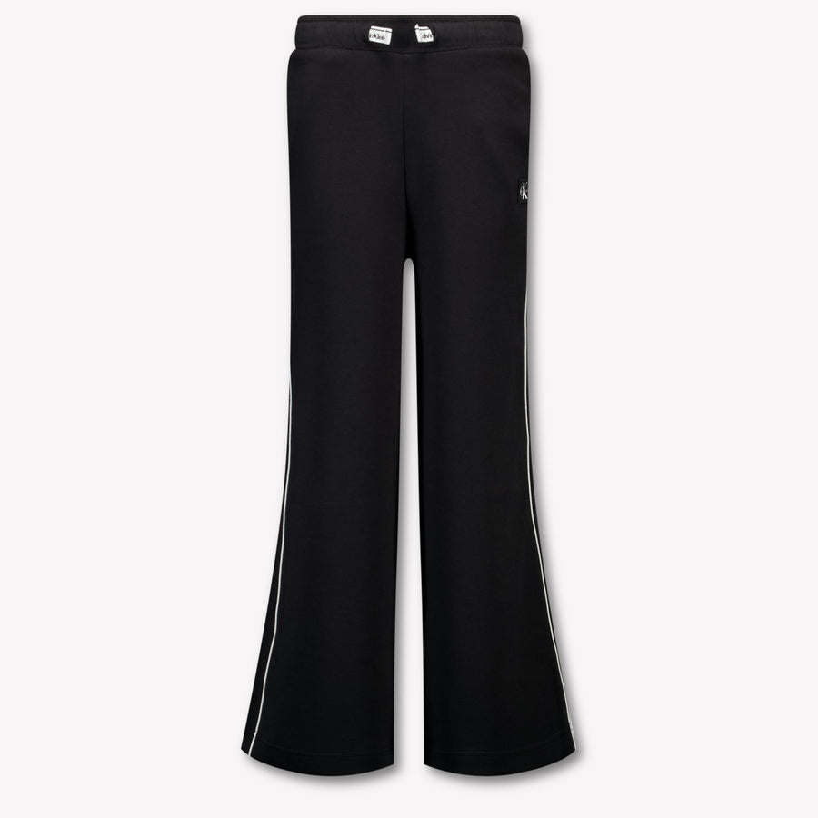 Calvin Klein Kids Girls Pants In Black