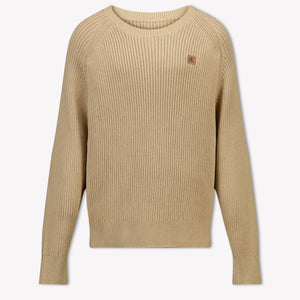 Calvin Klein Kinder Jongens Trui In Beige
