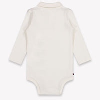 Tommy Hilfiger Baby Unisex Rompertje In Off White