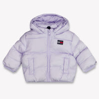 Tommy Hilfiger Baby Meisjes Winterjas In Lila