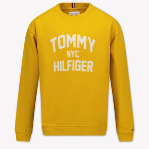 Tommy Hilfiger Kinder Jongens Trui In Geel