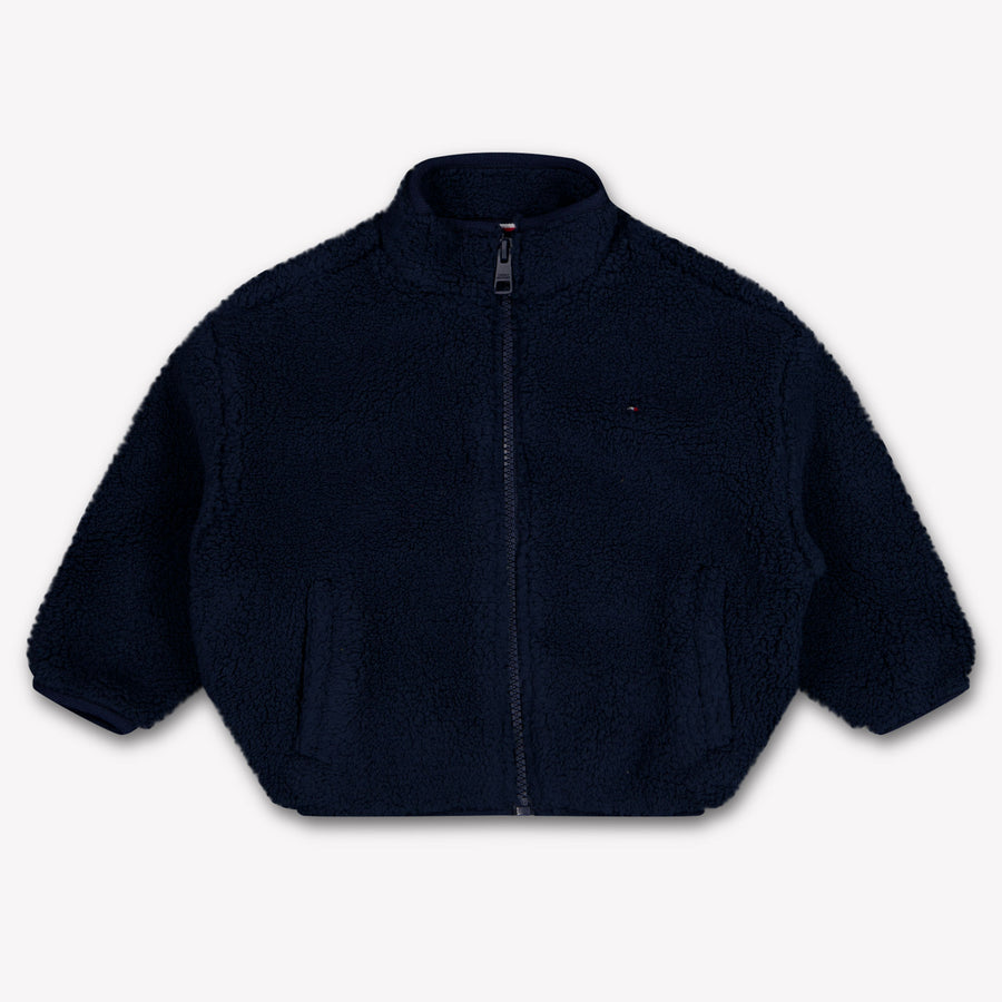 Tommy Hilfiger Baby Boys Cardigan In Navy