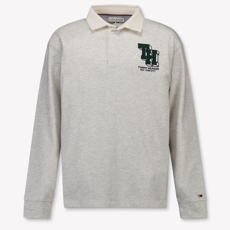 Tommy Hilfiger Kinder Jongens Polo In Grijs