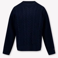 Tommy Hilfiger Kinder Jongens Trui In Navy