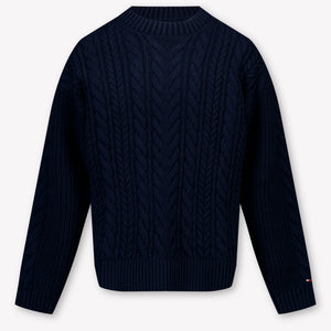 Tommy Hilfiger Kinder Jongens Trui In Navy