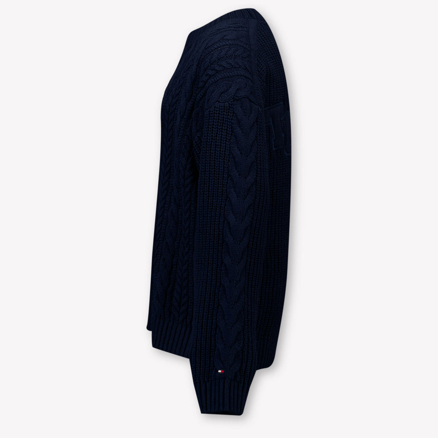 Tommy Hilfiger Kinder Jongens Trui In Navy
