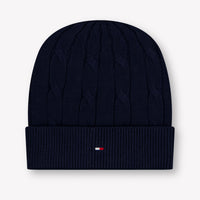 Tommy Hilfiger Kinder Unisex Muts In Navy