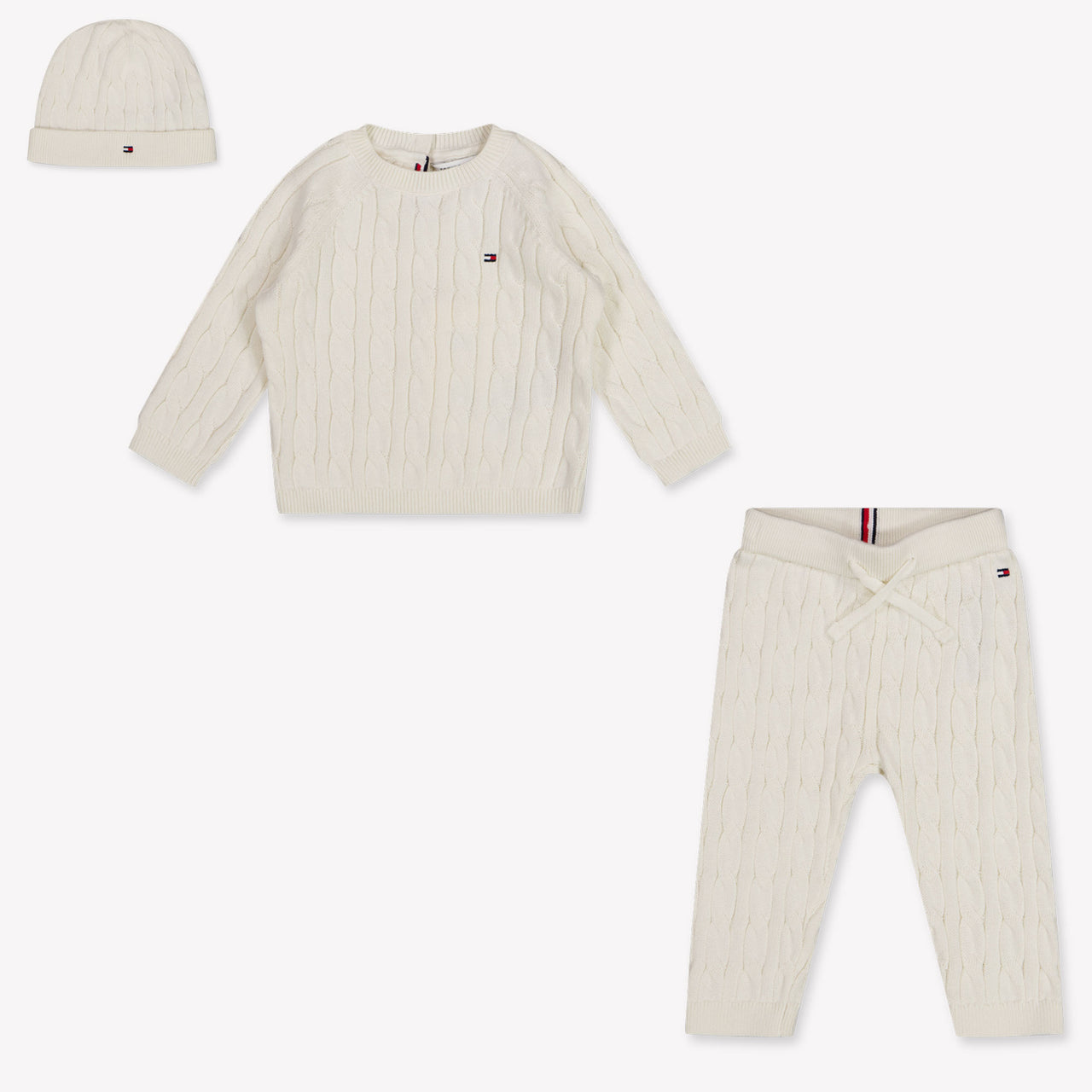 Tommy Hilfiger Baby Unisex Setje In Off White